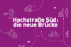 Plakatmotiv Bürgerdialog Hochstraße Süd: die neue Brücke 